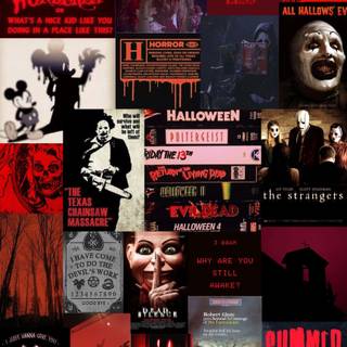 Horror movie iPhone wallpaper