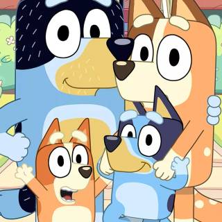 Bluey phone wallpaper