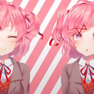 Natsuki PC wallpaper