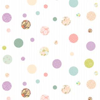 Spotty wallpaper