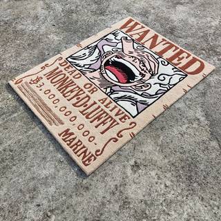 Luffy Gear 5 wanted poster wallpaper