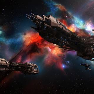 Space Fleet wallpaper