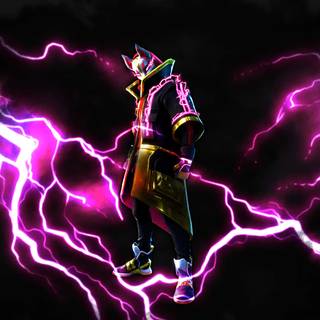 Lightning man wallpaper