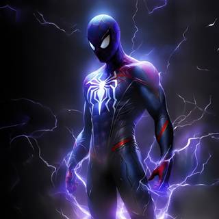 Lightning man wallpaper
