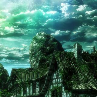 Attack On Titan tree wallpaper