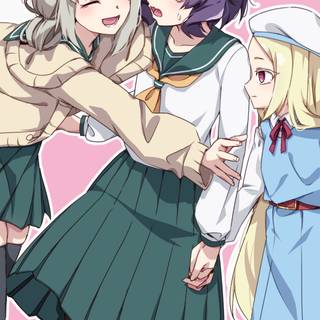 Mahou Shoujo ni Akogarete wallpaper