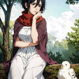 Attack On Titan tree wallpaper