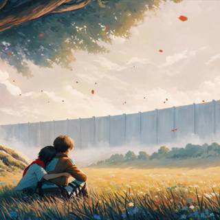 Attack On Titan tree wallpaper