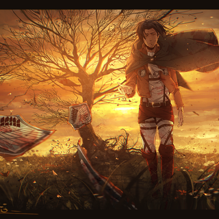 Attack On Titan tree wallpaper