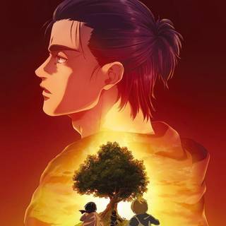 Attack On Titan tree wallpaper