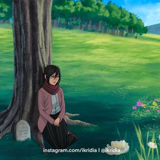 Attack On Titan tree wallpaper