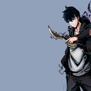 Solo Leveling desktop 4k wallpaper