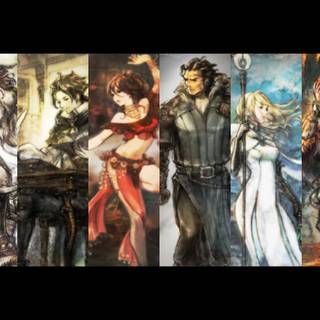 Octopath Traveler 4k wallpaper