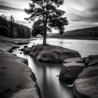 Black nature phone wallpaper