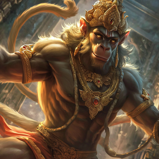Ram Hanuman 4k wallpaper