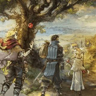 OCTOPATH TRAVELER II phone wallpaper