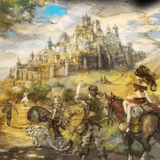 OCTOPATH TRAVELER II phone wallpaper