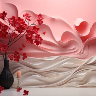 Desktop pink 4k wallpaper