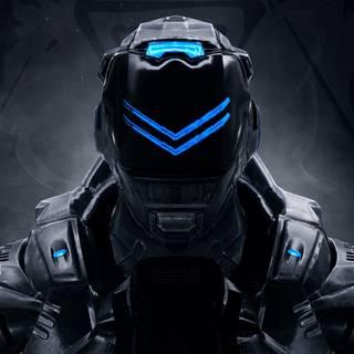 Cyborg 4k phone wallpaper