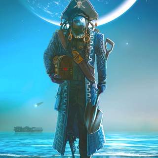 Cyborg 4k phone wallpaper