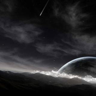 Dark landscapes wallpaper