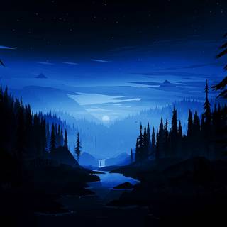 4k black landscape wallpaper