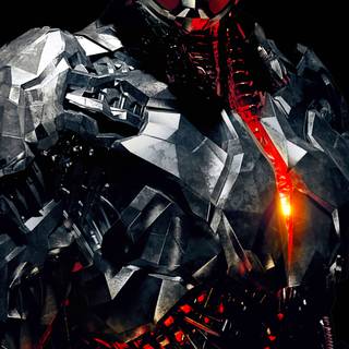 Cyborg 4k phone wallpaper