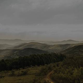 4k black landscape wallpaper