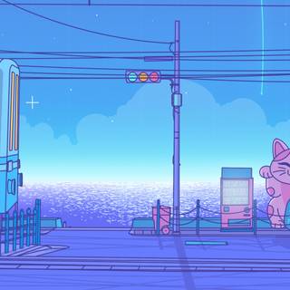 Dual monitor Japan wallpaper