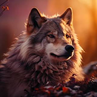 Wolf laptop wallpaper