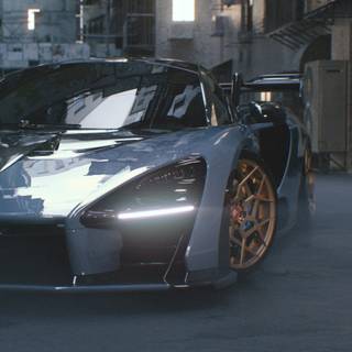 McLaren Senna phone wallpaper