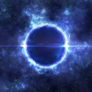 iPhone black hole wallpaper