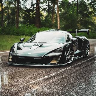 McLaren Senna phone wallpaper