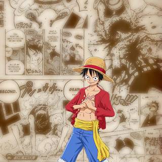 One Piece manga iPhone wallpaper
