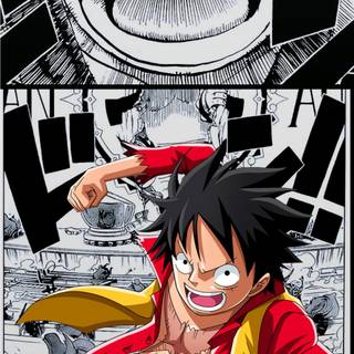 One Piece manga iPhone wallpaper