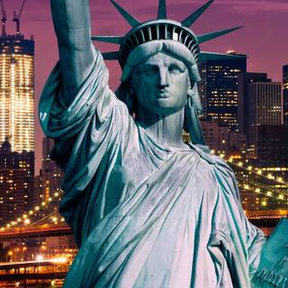 Statue of Liberty iPhone wallpaper