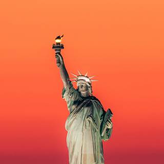 Statue of Liberty iPhone wallpaper