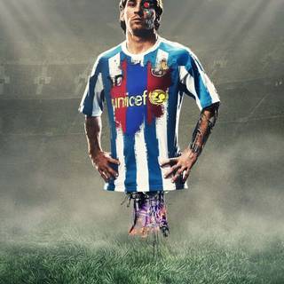 Messi HD iPhone wallpaper