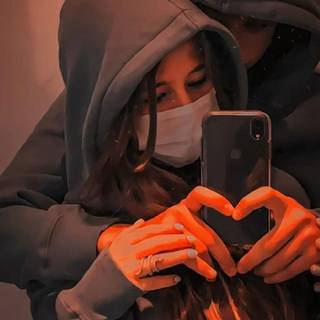 Mirror phone wallpaper