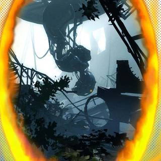 Portal 2 iPhone wallpaper