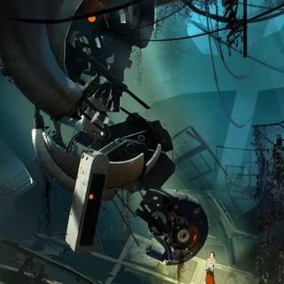 Portal 2 iPhone wallpaper