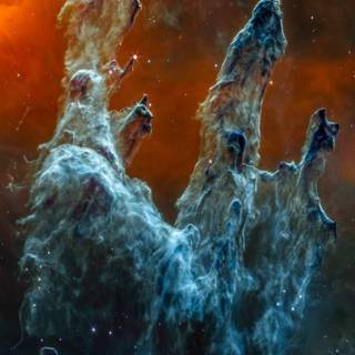 Pillars of Creation iPhone wallpaper