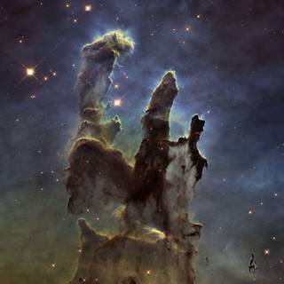 Pillars of Creation iPhone wallpaper