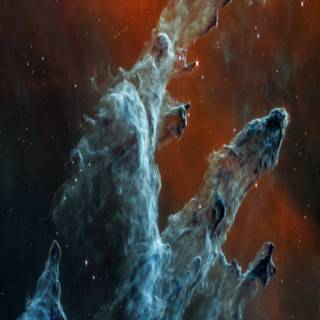 Pillars of Creation iPhone wallpaper