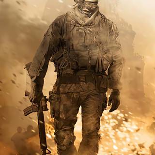 Modern Warfare 2 iPhone wallpaper