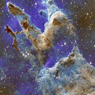 Pillars of Creation iPhone wallpaper