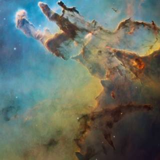 Pillars of Creation iPhone wallpaper