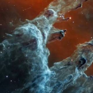 Pillars of Creation iPhone wallpaper