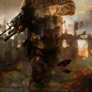 Modern Warfare 2 iPhone wallpaper
