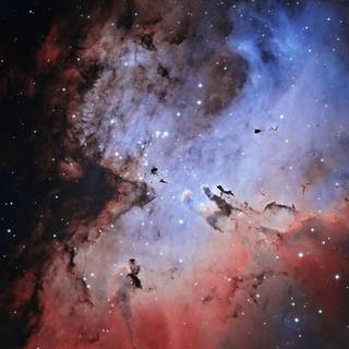 Pillars of Creation iPhone wallpaper